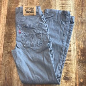 Boys Levis 511 Slim Straight Pants Size 12